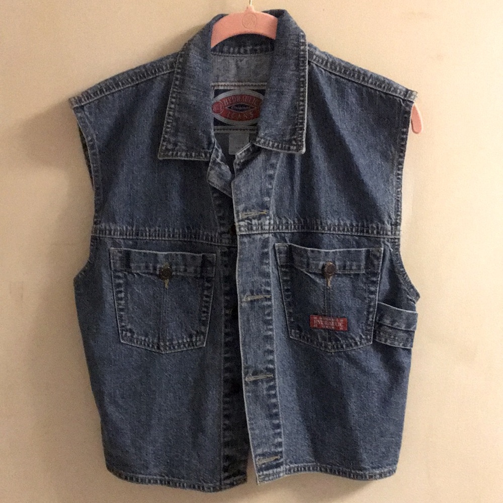 Denim vest